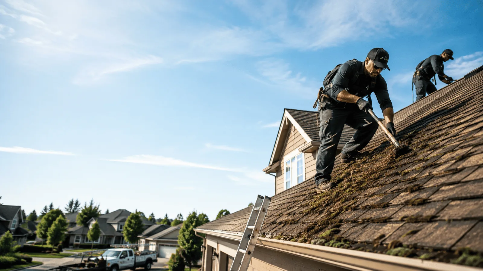 Roof Moss Removal in Roduco, NC near me